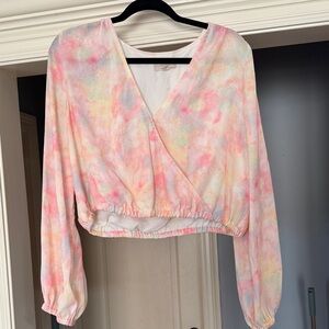 Chelsea and Violet Pastel Crop Top sSize XL